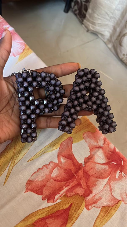 Porte-Clé Personnalisé en Perles Artisanal - Fait Main au Sénégal
