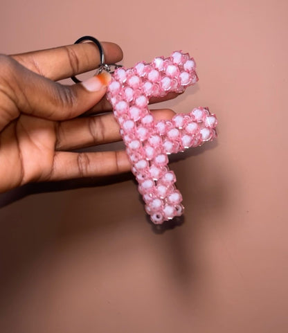 Porte-Clé Personnalisé en Perles Artisanal - Fait Main au Sénégal