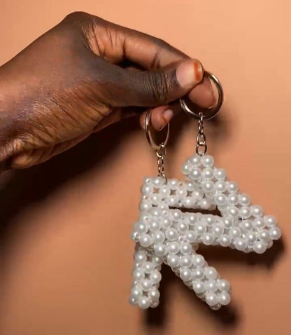 Porte-Clé Personnalisé en Perles Artisanal - Fait Main au Sénégal