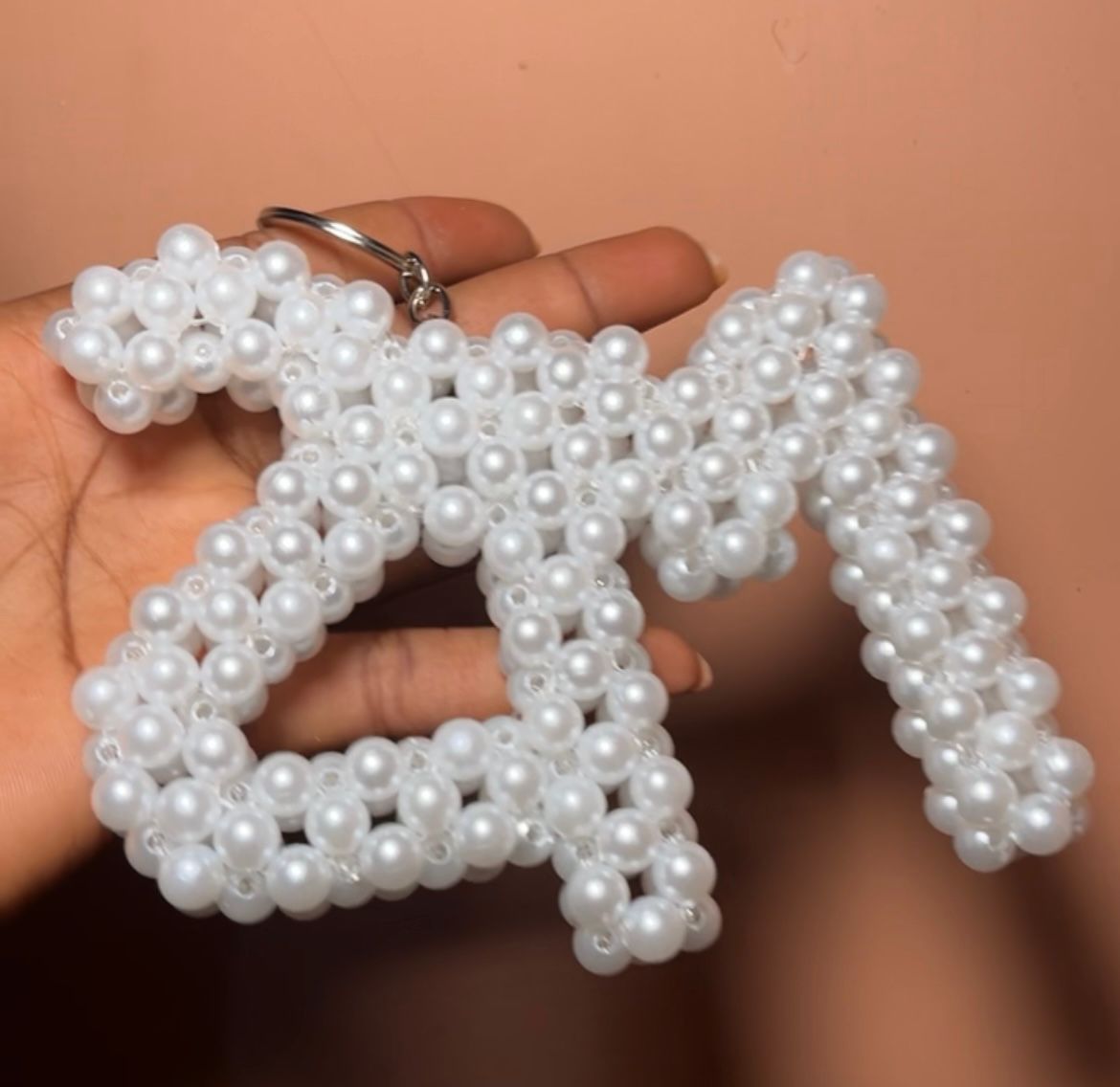 Porte-Clé Personnalisé en Perles Artisanal - Fait Main au Sénégal
