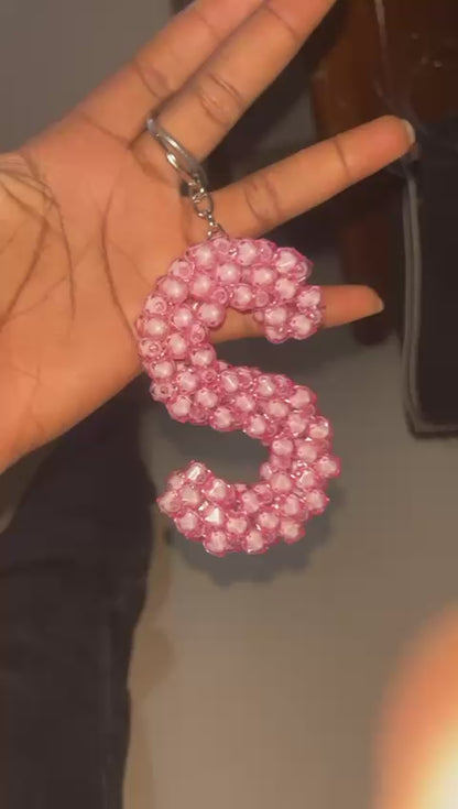 Porte-Clé Personnalisé en Perles Artisanal - Fait Main au Sénégal