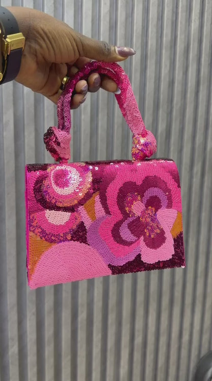 Sac à Main Femme Paillettes Multicolore Brillant - Élégant et Tendance